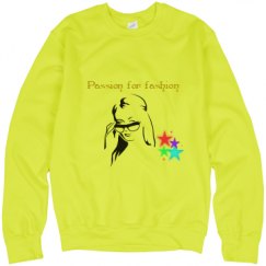 Unisex Neon Crewneck Sweatshirt