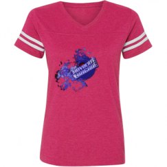 Ladies Relaxed Fit Vintage Sports Tee