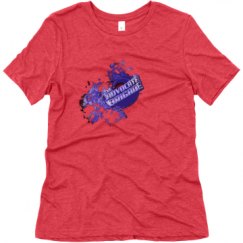 Ladies Relaxed Fit Super Soft Triblend Tee