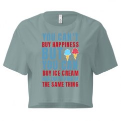 Ladies Festival Cali Crop Top Tee