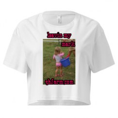Ladies Festival Cali Crop Top Tee
