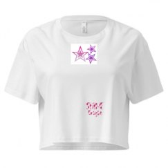 Ladies Festival Cali Crop Top Tee