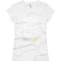 Ladies Slim Fit Basic Promo Jersey Tee