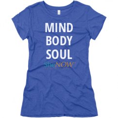 Ladies Slim Fit Super Soft Triblend Tee