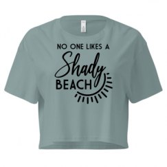 Ladies Festival Cali Crop Top Tee