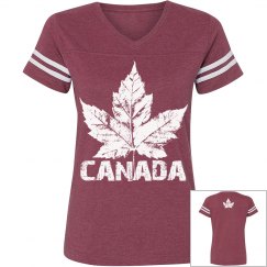 Sporty Canada T-Shirts Personalized Canada Team Shirts