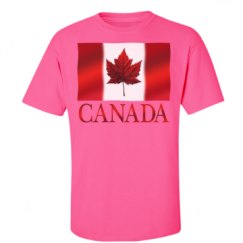 Unisex Ultra Cotton Safety Neon Crewneck Tee