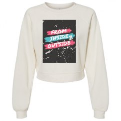 Women's Raglan Pullover Fleece