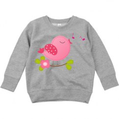 Toddler Crewneck Basic Promo Sweatshirt