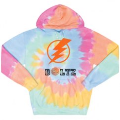 Unisex Tie-Dye Fleece Hoodie