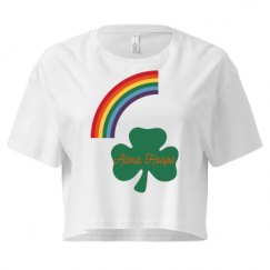 Ladies Festival Cali Crop Top Tee