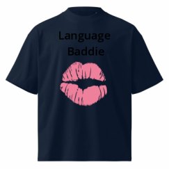 Unisex Organic Oversized High Neck T-Shirt