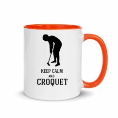 11oz Ceramic Mug with Color Inside