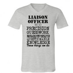 Unisex V-Neck Jersey Tee