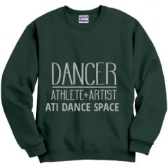 Unisex Film and Foil Crewneck Sweatshirt