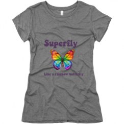 Ladies Slim Fit Super Soft Triblend Tee