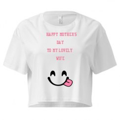 Ladies Festival Cali Crop Top Tee