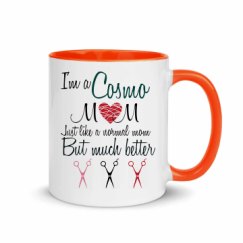 11oz Ceramic Mug with Color Inside