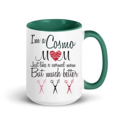 15oz Ceramic Mug with Color Inside