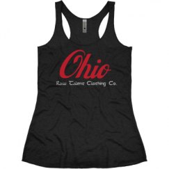 Ladies Slim Fit Super Soft Racerback Triblend Tank