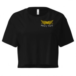 Ladies Festival Cali Crop Top Tee