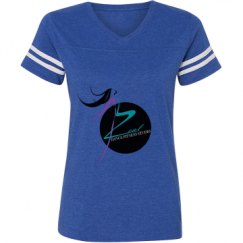 Ladies Relaxed Fit Vintage Sports Tee
