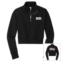 GCDS Cropped Quarter Zip