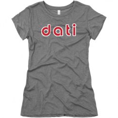 Ladies Slim Fit Super Soft Triblend Tee