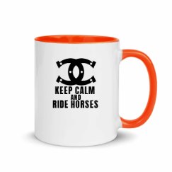 11oz Ceramic Mug with Color Inside