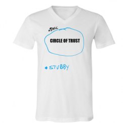 Unisex V-Neck Jersey Tee