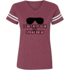 Ladies Relaxed Fit Vintage Sports Tee