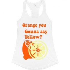 Ladies Slim Fit Racerback Tank Top