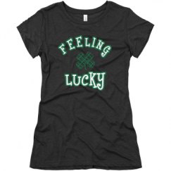 Ladies Slim Fit Super Soft Triblend Tee