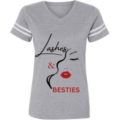 Ladies Relaxed Fit Vintage Sports Tee