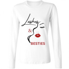 Ladies Relaxed Fit Basic Long Sleeve Tee