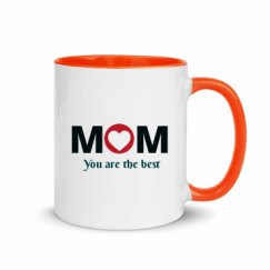 11oz Ceramic Mug with Color Inside