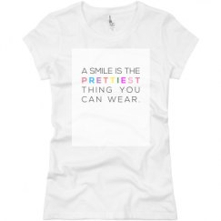 Ladies Slim Fit Basic Promo Jersey Tee