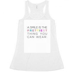 Ladies Flowy Racerback Tank