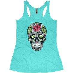 Ladies Slim Fit Super Soft Racerback Triblend Tank