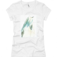 Ladies Slim Fit Basic Promo Jersey Tee