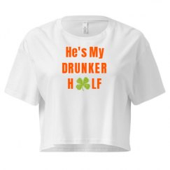 Ladies Festival Cali Crop Top Tee