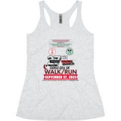 Ladies Slim Fit Super Soft Racerback Triblend Tank