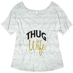 Ladies Flowy Slouchy Tee