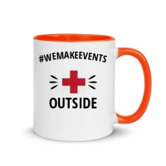 11oz Ceramic Mug with Color Inside