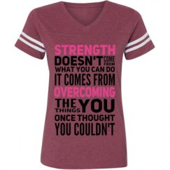 Ladies Relaxed Fit Vintage Sports Tee