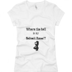 Ladies Slim Fit Basic Promo Jersey Tee