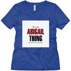 Ladies Relaxed Fit V-Neck Tee