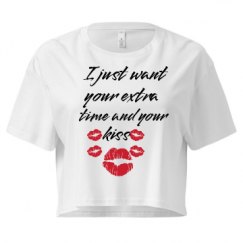 Ladies Festival Cali Crop Top Tee