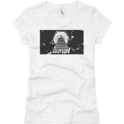 Ladies Slim Fit Basic Promo Jersey Tee