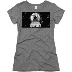 Ladies Slim Fit Super Soft Triblend Tee